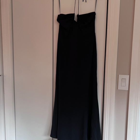 BNWT Abercrombie Black Halter Dress - Size Small - Picture 3 of 4
